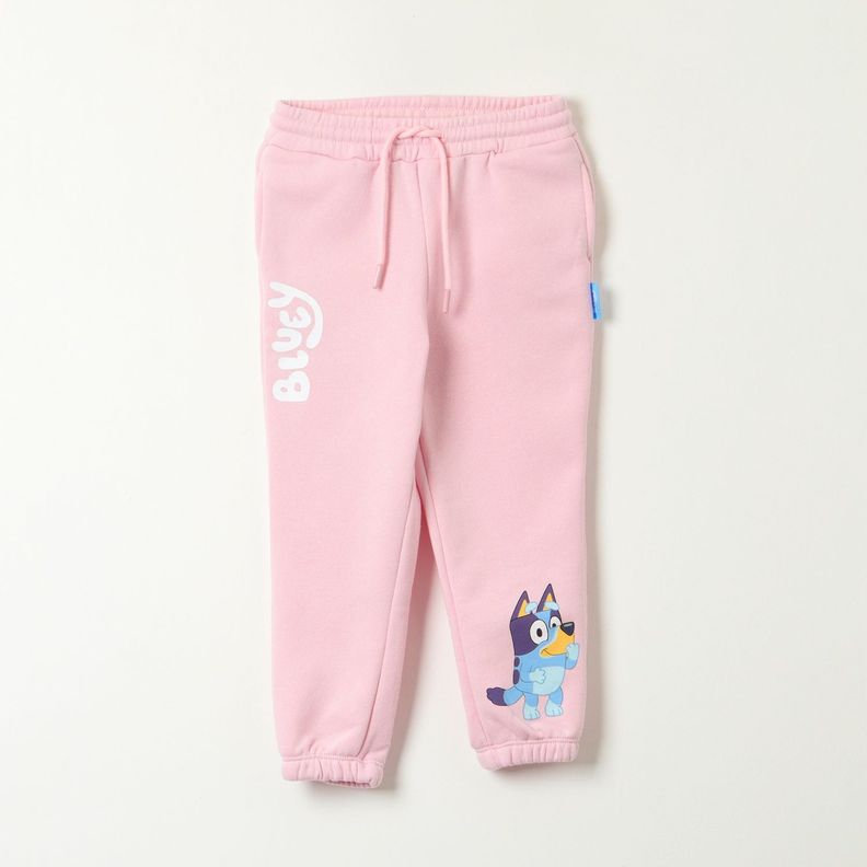 Pantalon De Buzo Niña Movement Rosado Bluey-0