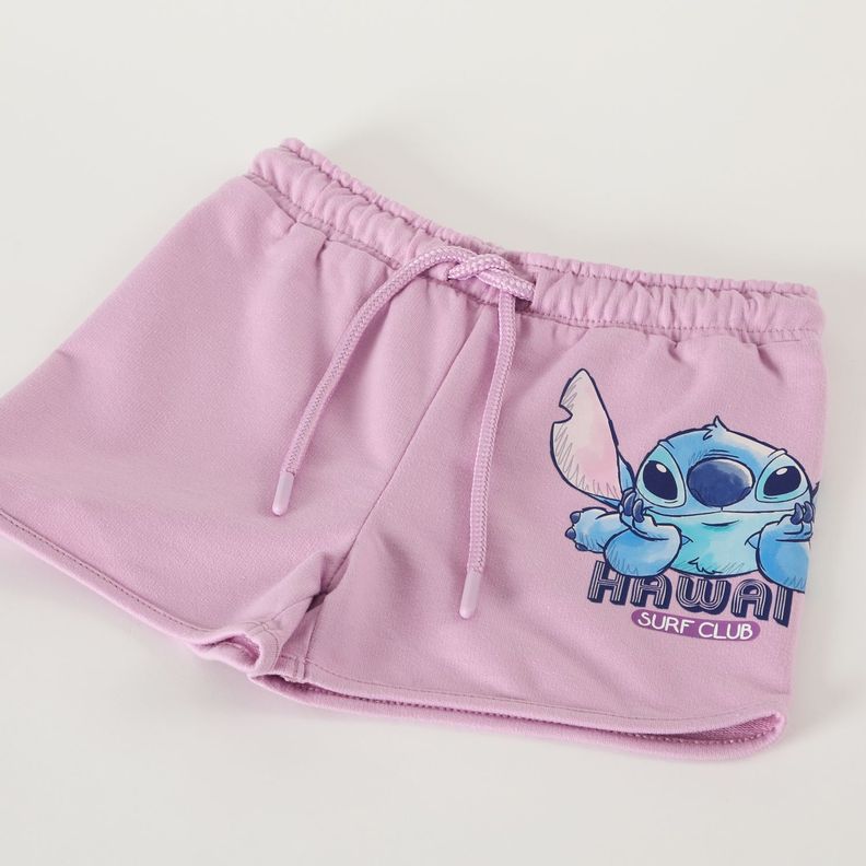 Short Niña Personaje Lilo y Stitch Lila Disney-2