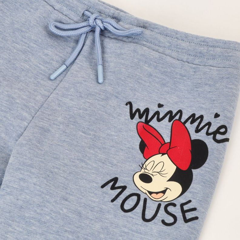 Pantalon De Buzo Niña Minnie Vibes Celeste Disney-1