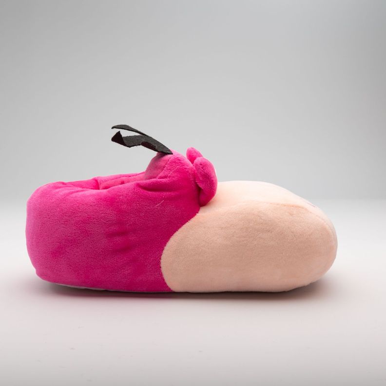 Pantufla 3D Mujer Dinosaurio Morado Los Picapiedra-3