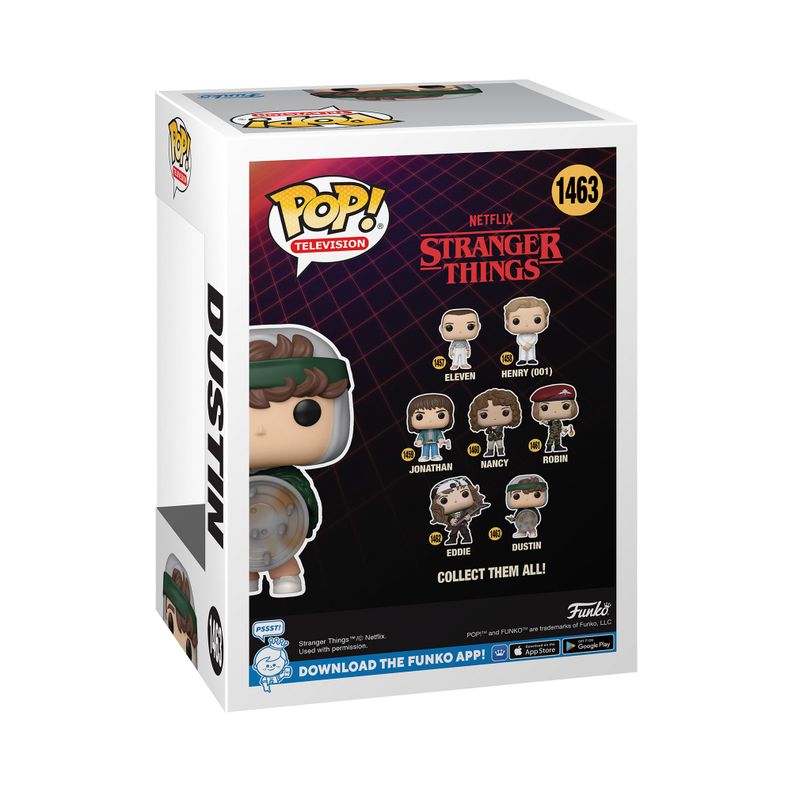 Funko Pop Stranger Things Dustin Netflix - 1463-2