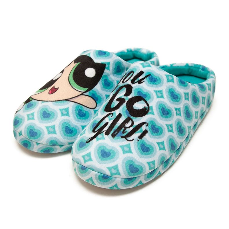 Pantufla Mujer Bellota Go Verde Las chicas Superpoderosas-0