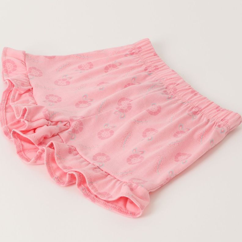 Pijama Corto Niña Minnie Amigos Rosado Disney-2