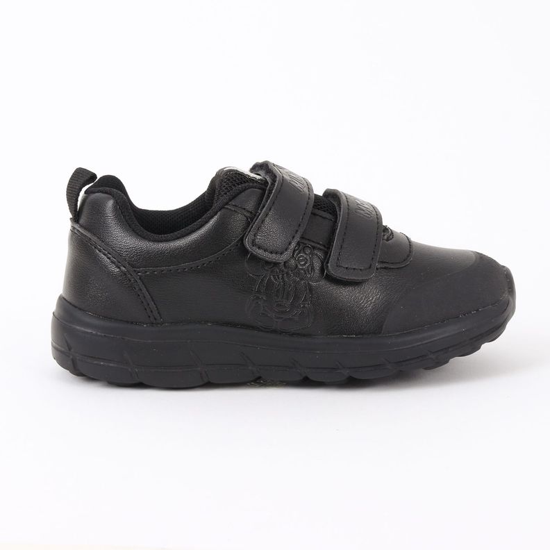 Zapatilla Escolar Nina Velcro Minnie Mouse Negro Disney 24