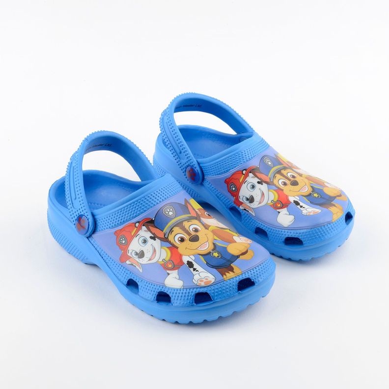 Zueco De Eva Niño Jugando Azul Paw Patrol-0