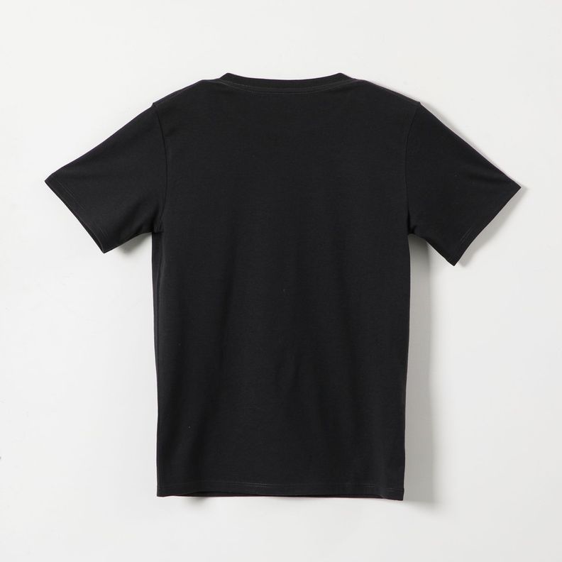 Polera Manga Corta Niño Lineal Negro Minecraft-1
