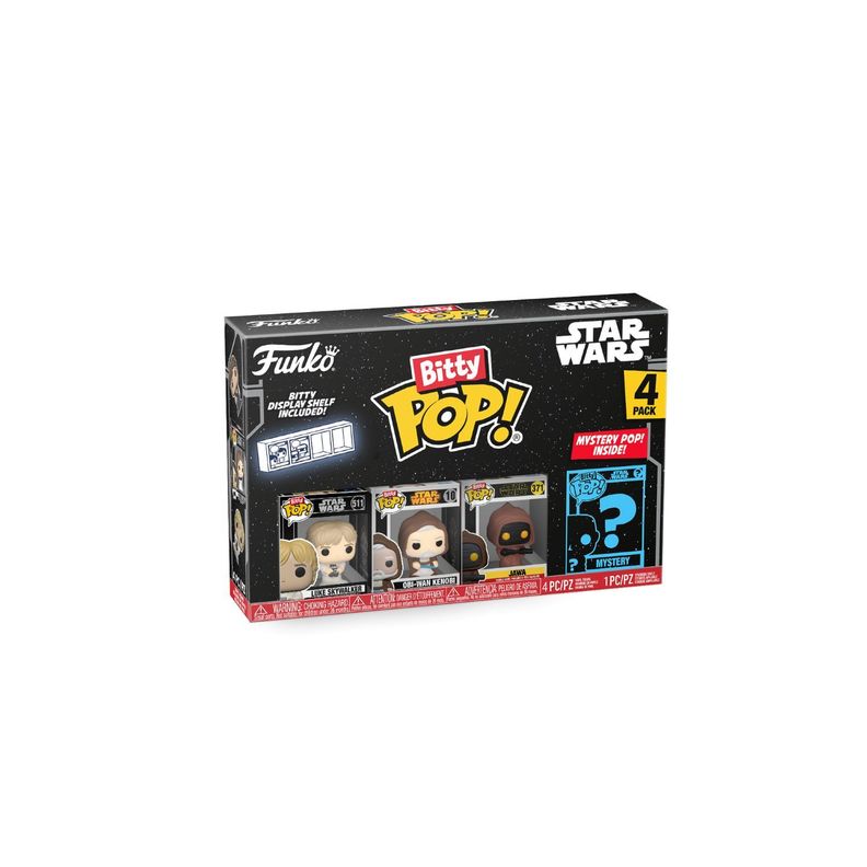 Funko Bitty Pop: Star Wars Luke 4 unidades-0