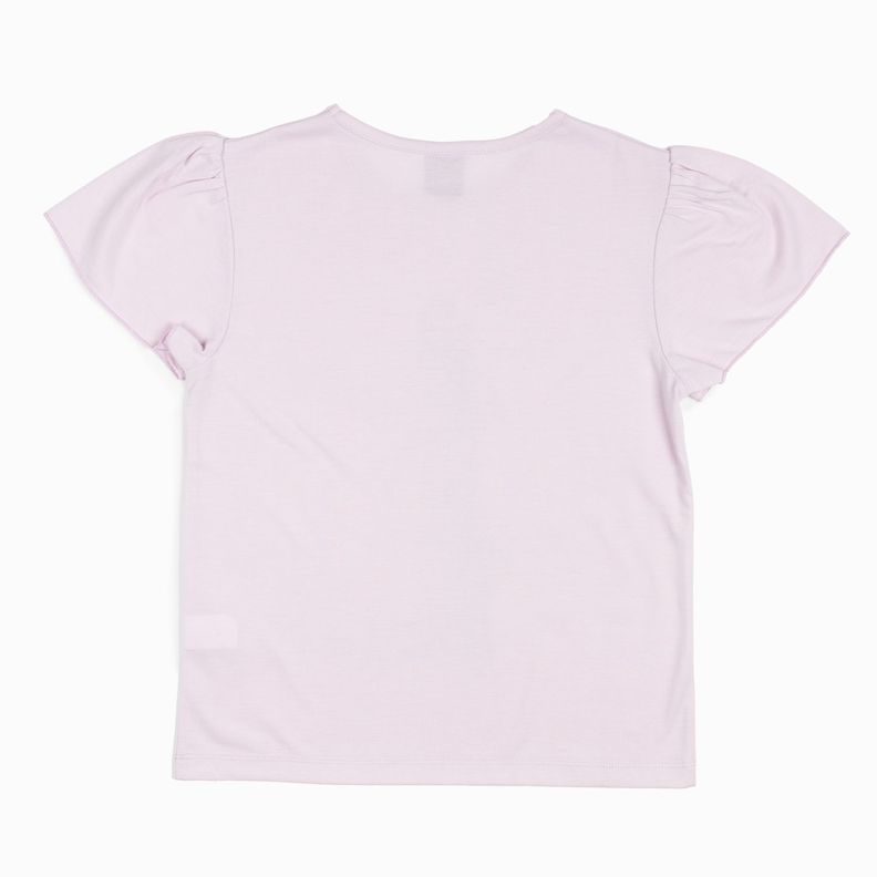 Polera Niña Shine Asha Wish Morado Disney-3