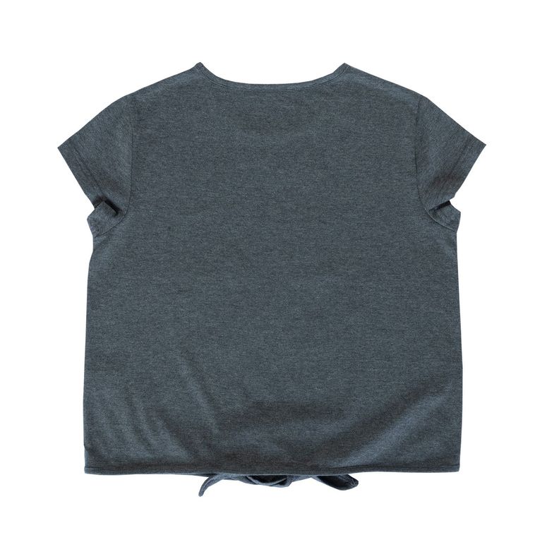Polera Niña Rey León Noventas Gris Disney-1