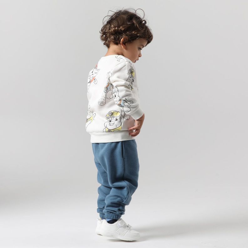 Buzo Niño Personajes Blanco Paw Patrol-1
