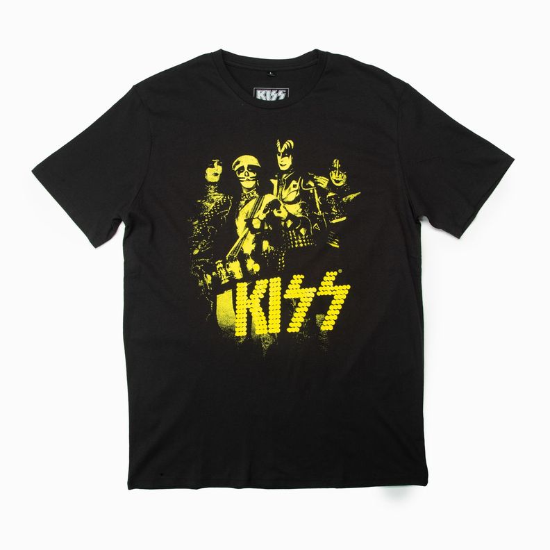 Polera Hombre Efecto Kiss Negro-0