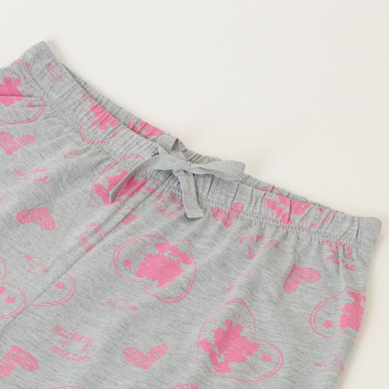 Conjunto Pijama Mujer Minnie Secreto Rosado Disney-4