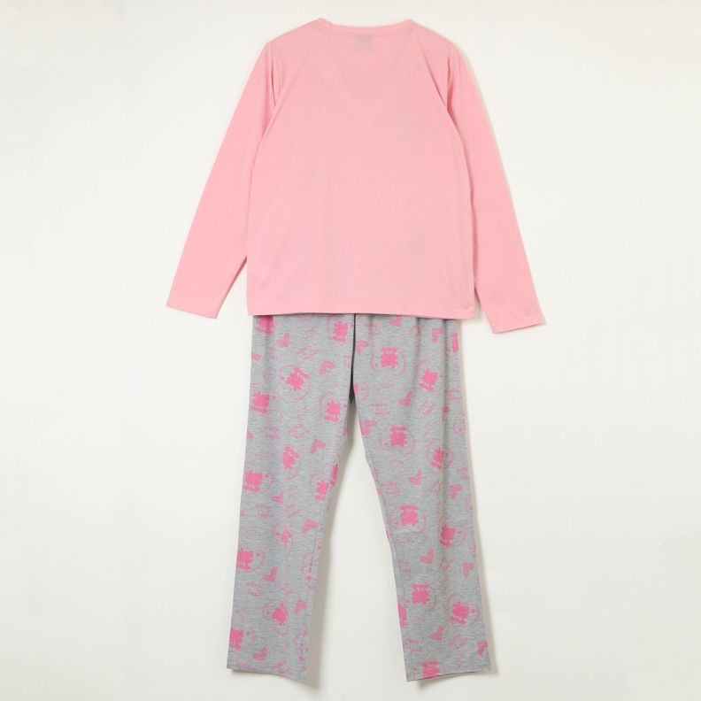 Conjunto Pijama Mujer Minnie Secreto Rosado Disney-5