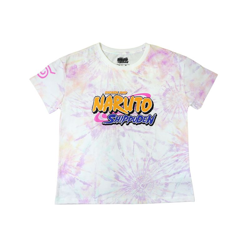 Polera Mujer Tie Dye Gris Naruto-2