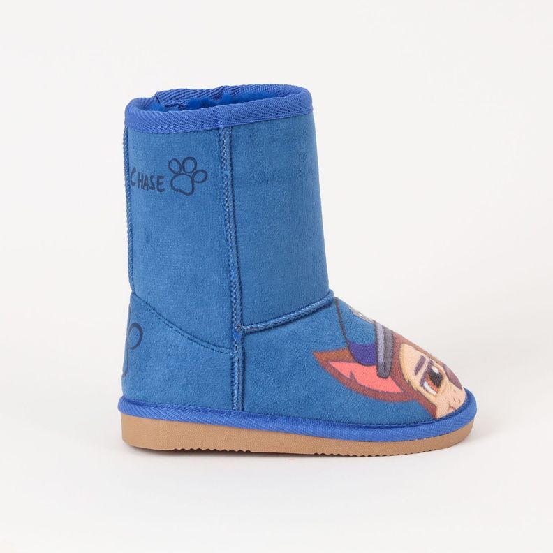 Bota Chiporro Niño Chase Face Azul Paw Patrol-1
