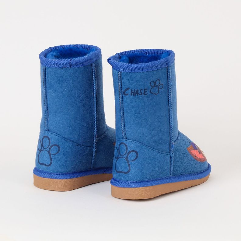Bota Chiporro Niño Chase Face Azul Paw Patrol-2