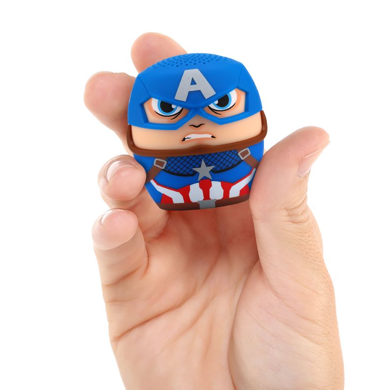 Parlante Bluetooth Portatil Capitan América Marvel Bitty Boomers-3