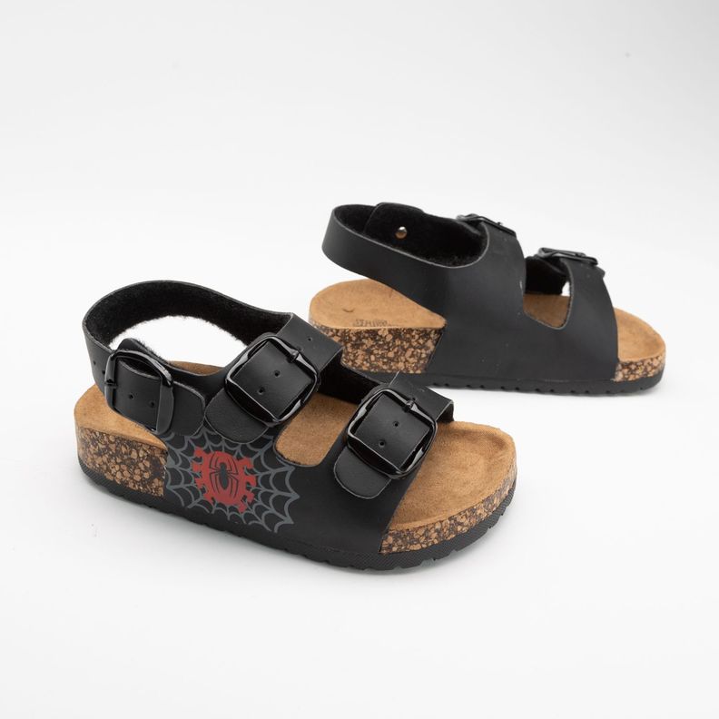 Sandalias Niño Spiderman Red Negro Marvel-1
