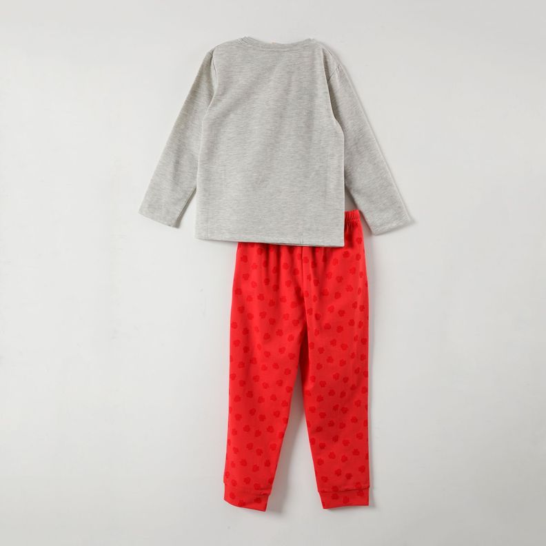 Conjunto Pijama Niña Minnie Plus Love Rojo Disney-3