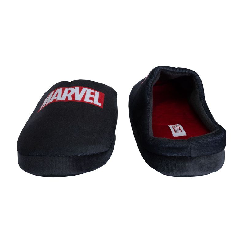 Pantufla Hombre Classic Negro Marvel-2