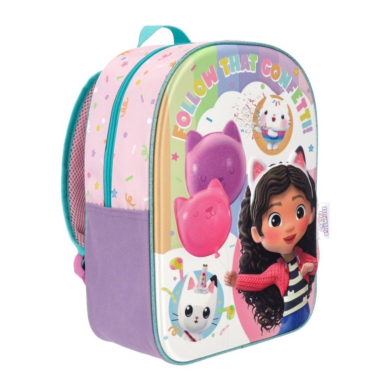 Set Mochila Con Lonchera Más Estuche Niña Gabby`s Dollhouse-1