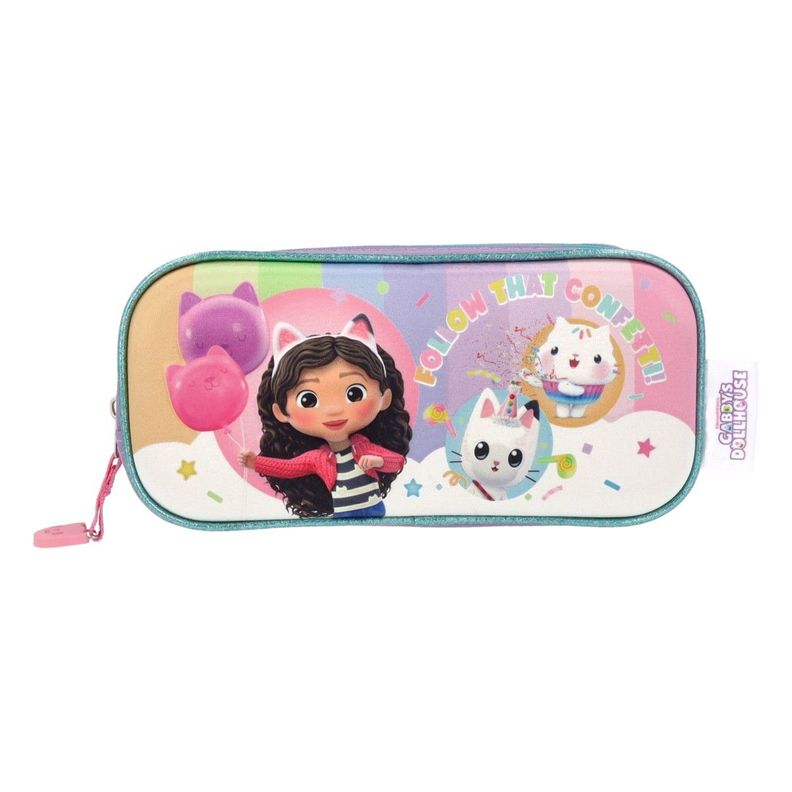 Set Mochila Con Lonchera Más Estuche Niña Gabby`s Dollhouse-4