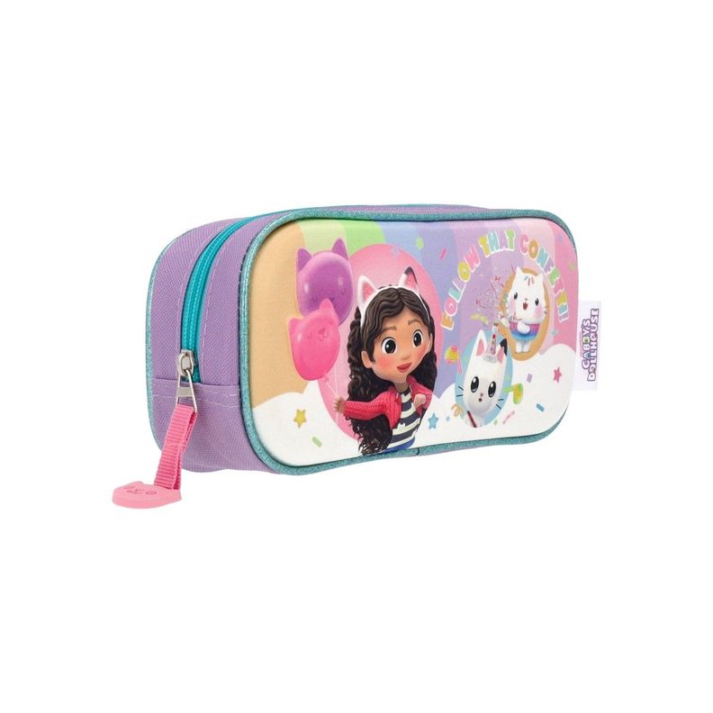 Set Mochila Con Lonchera Más Estuche Niña Gabby`s Dollhouse-5