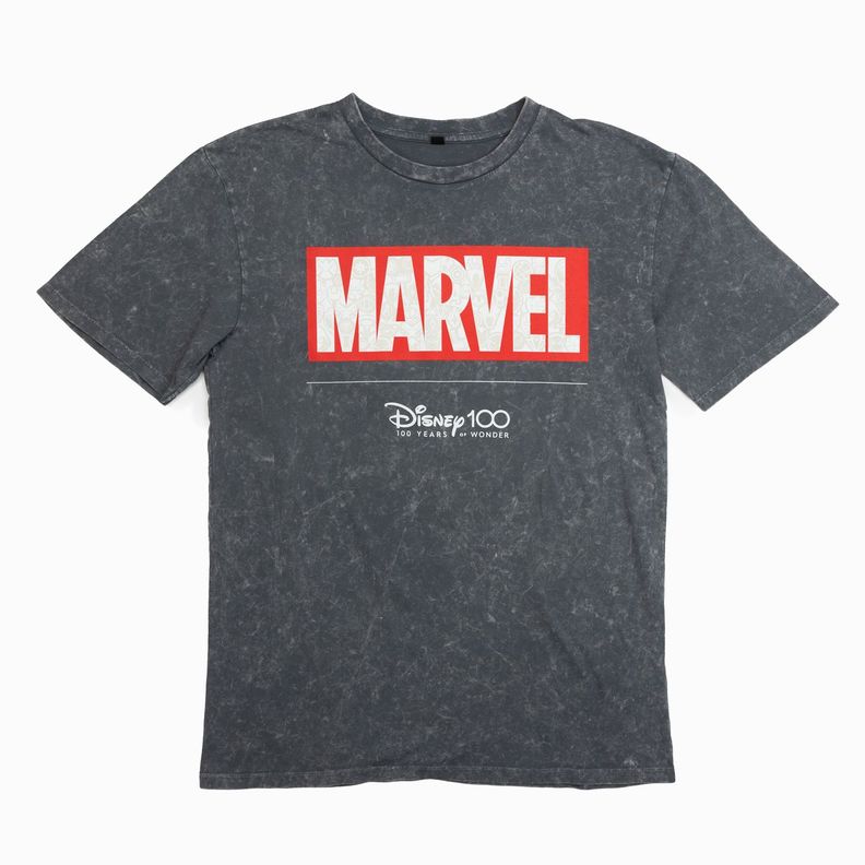 Polera Niño Marvel Logotipo Gris Marvel-4