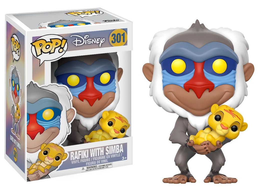Funko Pop Rafiki Con Simba Disney - 301-1