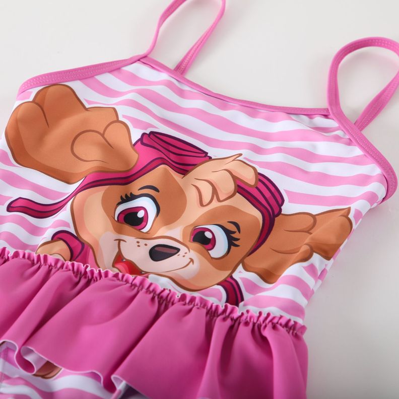 Traje de Baño Niña Skye Rosado Paw Patrol-4
