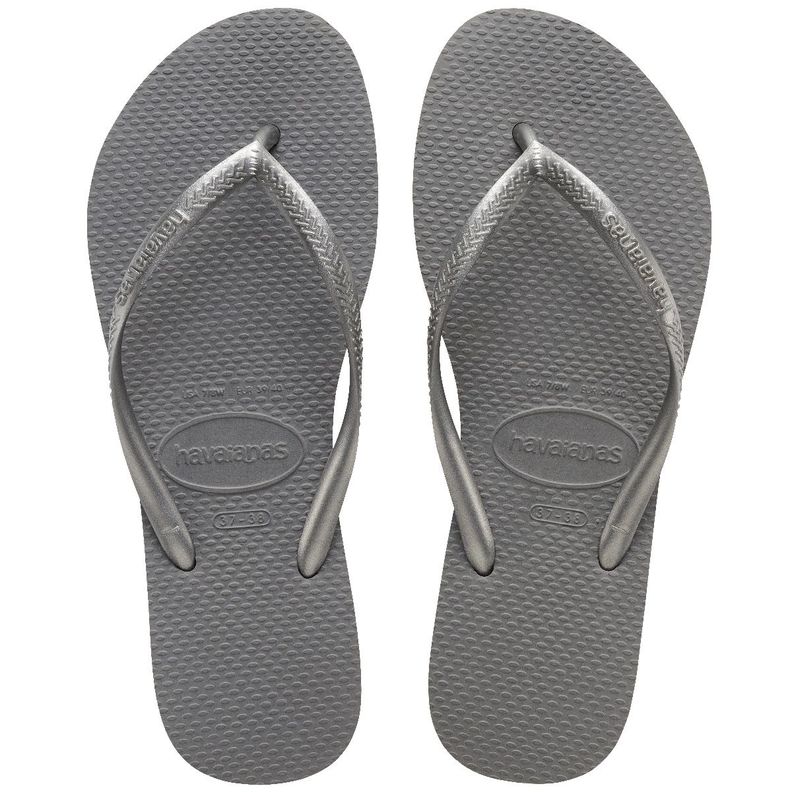 Sandalia Mujer Slim Gris Havaianas-0