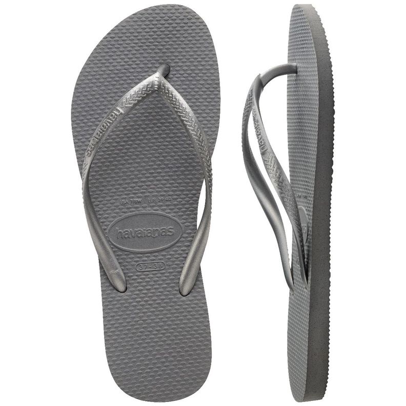 Sandalia Mujer Slim Gris Havaianas-1