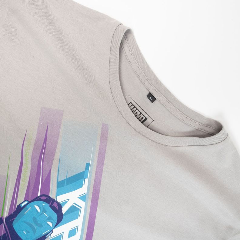 Polera Hombre Marvel Ant Man Gris-1