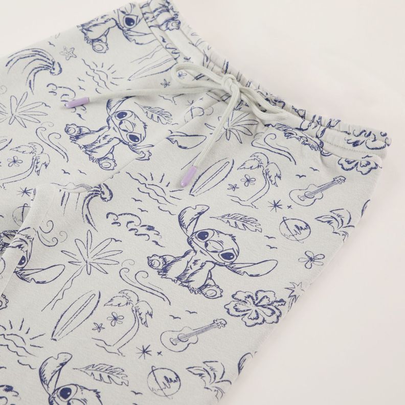 Buzo Niña Lilo & Stitch Flowers Lila Disney-2