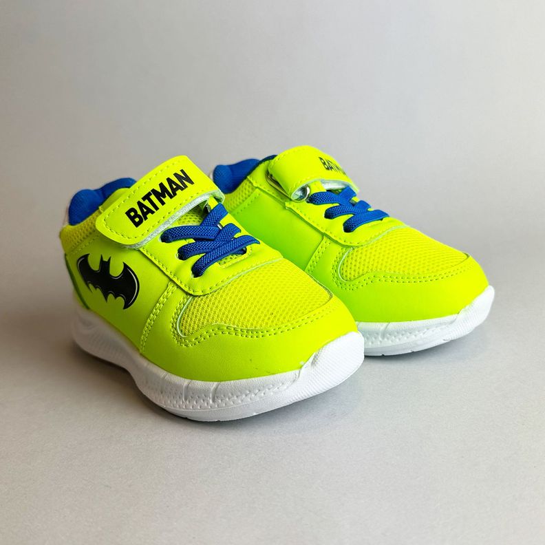 Zapatilla Niño Logo Batman Amarillo Dc Comics-3