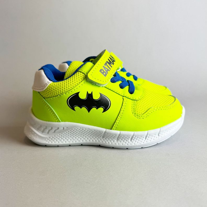 Zapatilla Niño Logo Batman Amarillo Dc Comics-4