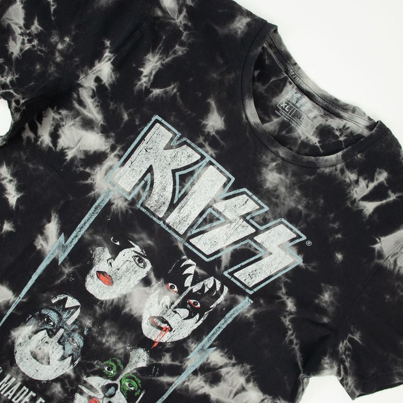 Polera Hombre  Kiss Band Tie Dye-1