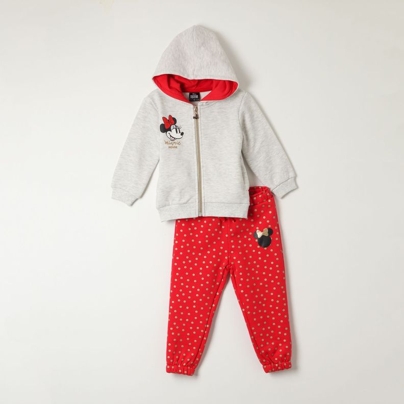 Buzo Niña Minnie Dream Gris Disney-0
