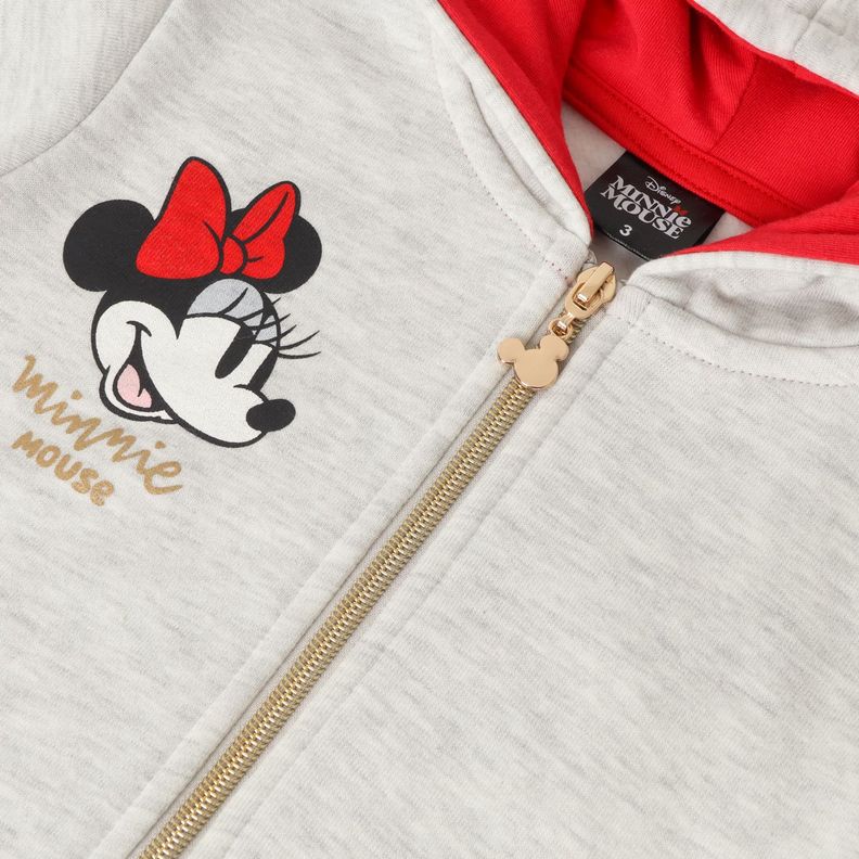Buzo Niña Minnie Dream Gris Disney-1