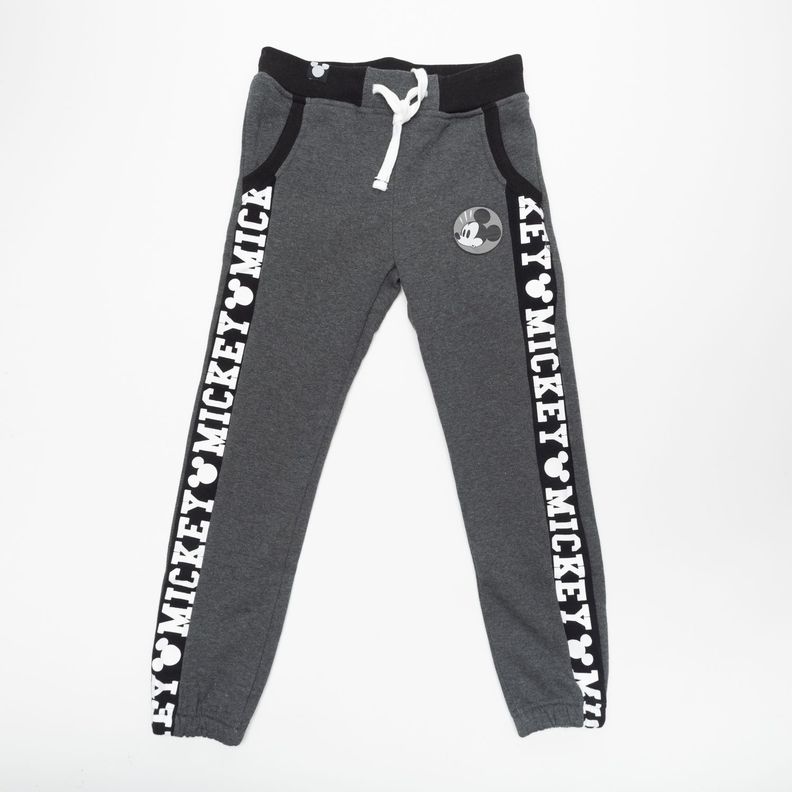 Pantalon de Buzo Niño Mickey Lateral Gris Disney-0