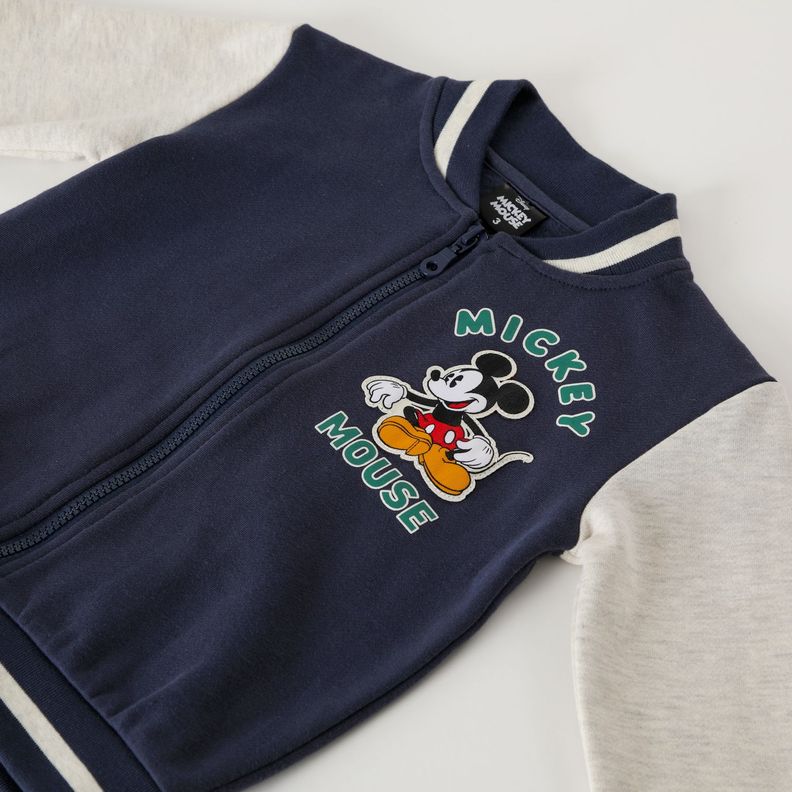 Poleron Abierto Niño Mickey Vibes Azul Disney-1