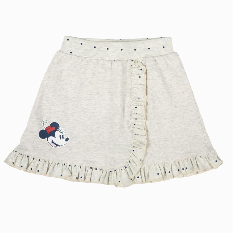 Falda Niña Minnie Vuelos Gris Disney-4