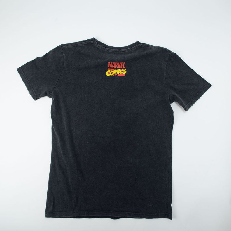 Polera Hombre Avengers Vintage Team Gris Marvel-1