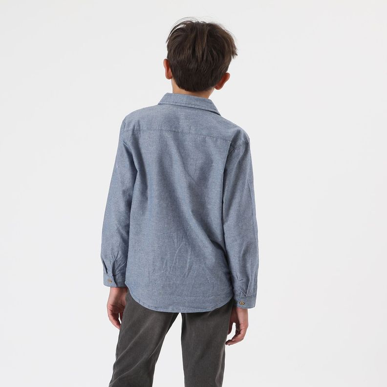 Camisa Niño Spiderman The One Azul Marvel-2