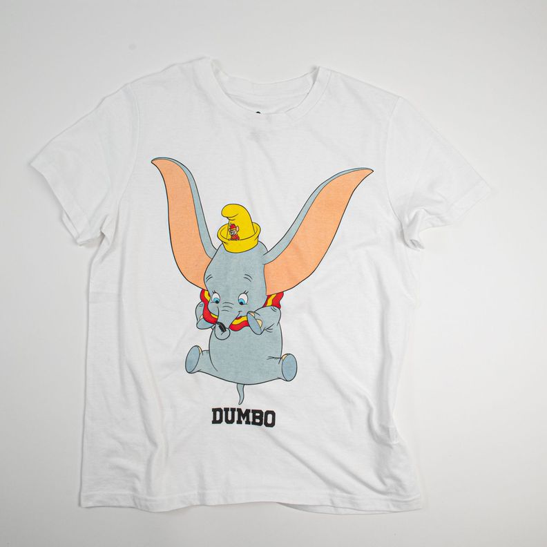 Polera Mujer Dumbo Fly Blanco Disney-2