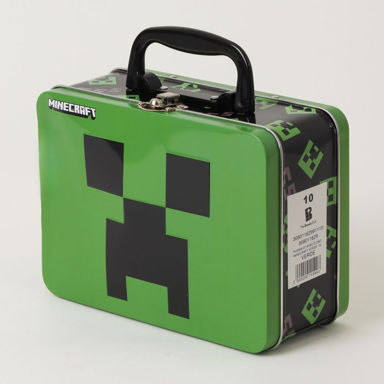 Pijama Corto Niño Minecraft Icono Verde Minecraft-4
