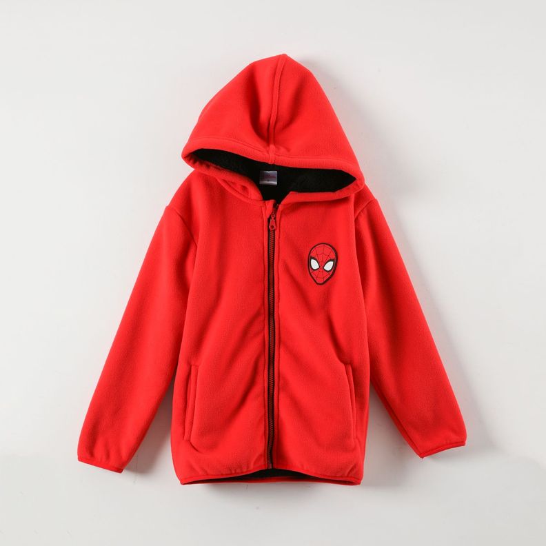 Chaqueta Niño Spiderman Plastic Logo Rojo Marvel-2