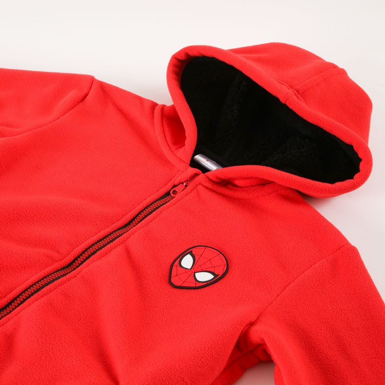 Chaqueta Niño Spiderman Plastic Logo Rojo Marvel-3
