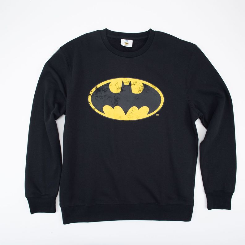 Poleron Hombre Batman New Logo Negro DC Comics-0