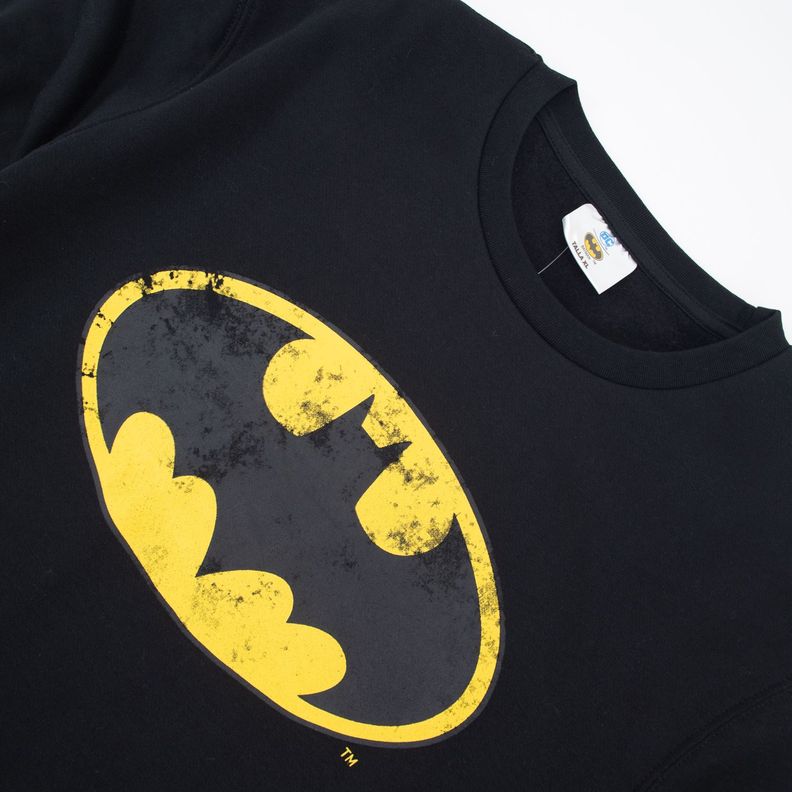 Poleron Hombre Batman New Logo Negro DC Comics-2